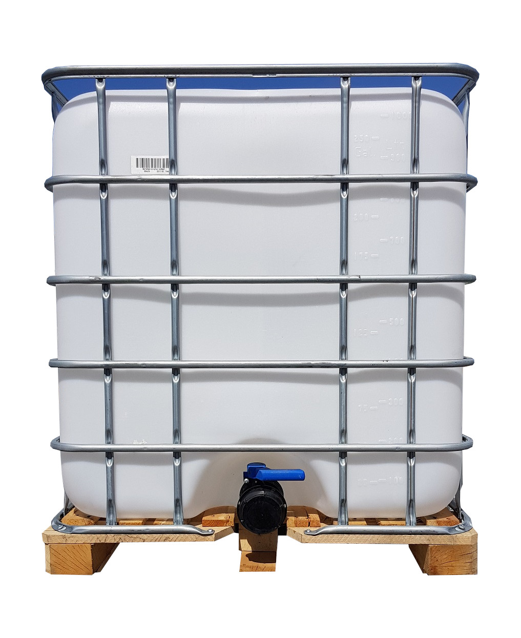 (Bild für) 1 x IBC Regenwassertank 1000 l PE/Holz